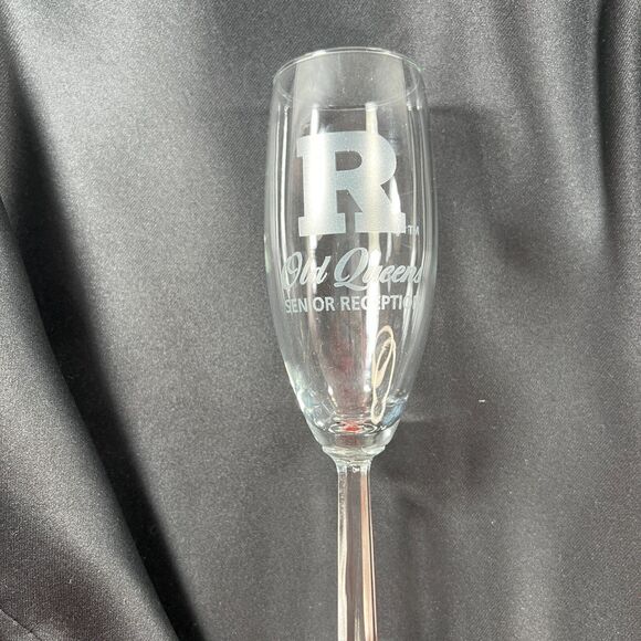 RUTGERS UNIVERSITY Champagne Flutes 2010 Old Queens - Picture 3 of 4